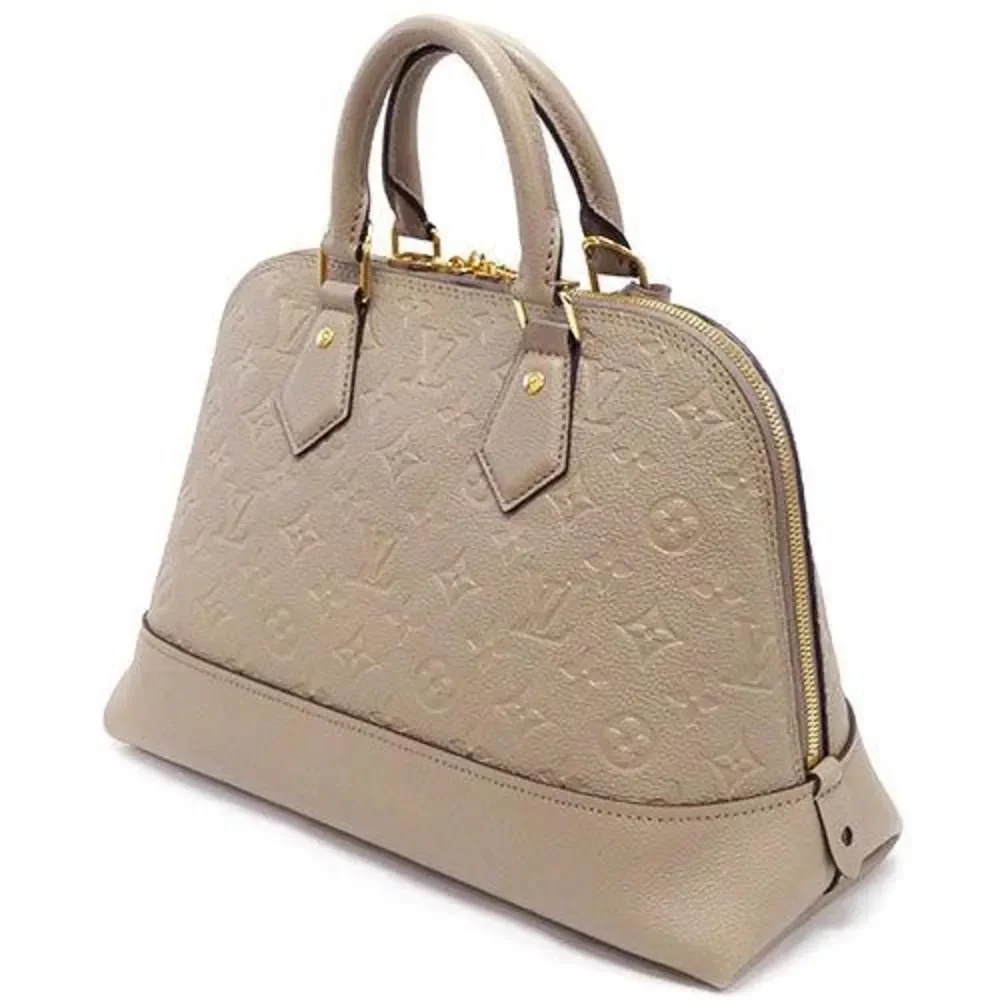 Louis Vuitton Monogram Implant Neo Alma PM Shoulder Bag Beige